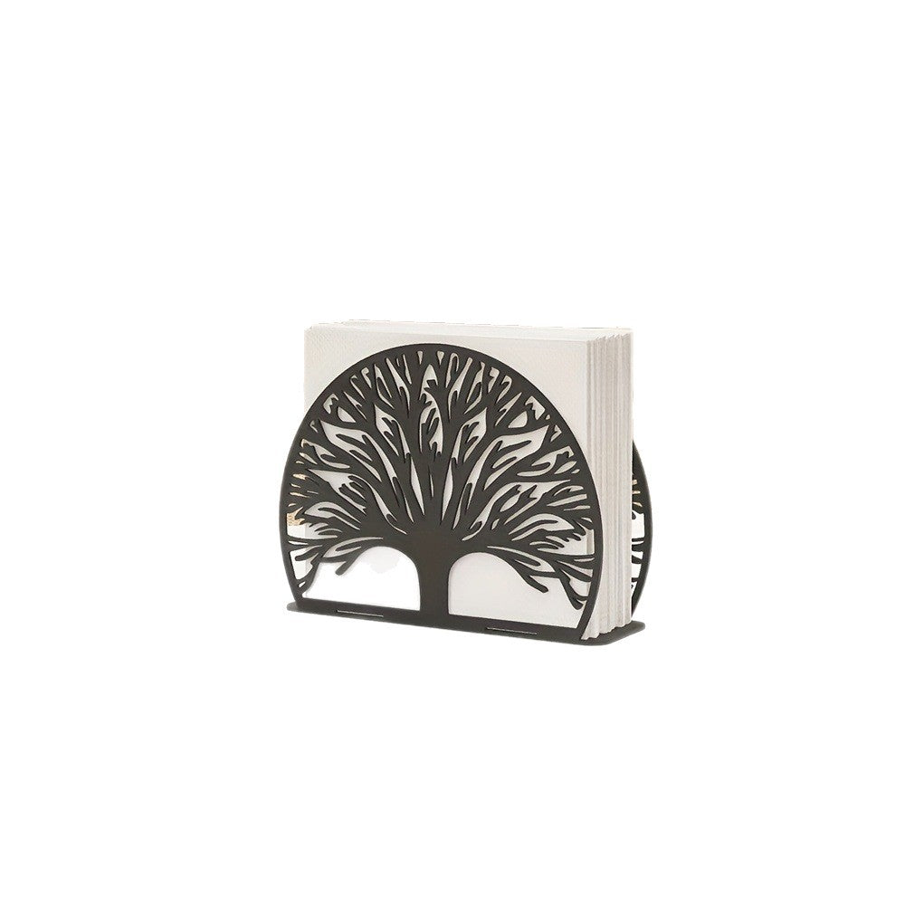 Dekorative Metallbaum Buchendstücke