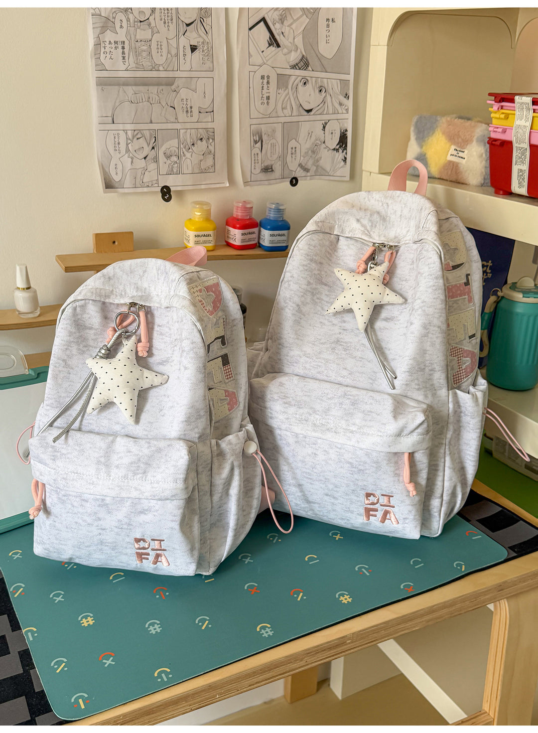 Stylische lässige Rucksack