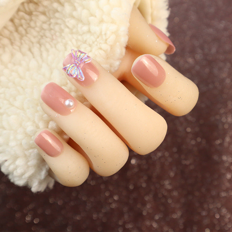 Künstlerisches Schmetterling-Verziertes Press-On Nagelset