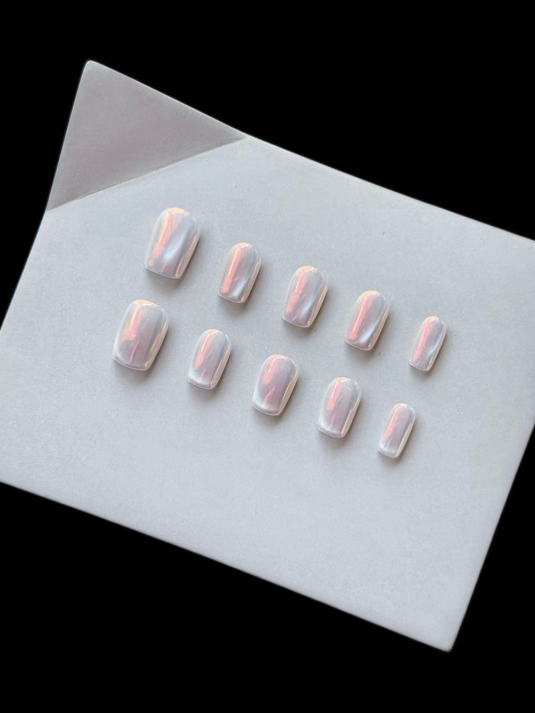 Iridescent Press-On Nagelkunst Set