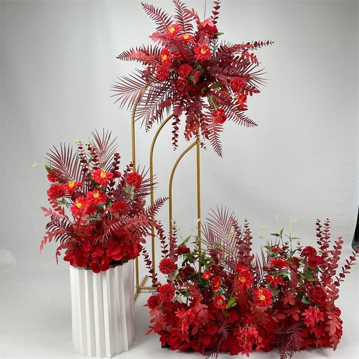 Luxuriöses Faux-Blumen-Mittelstück