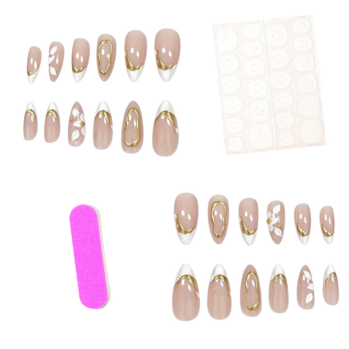 Elegante Nagelkunst Karnz