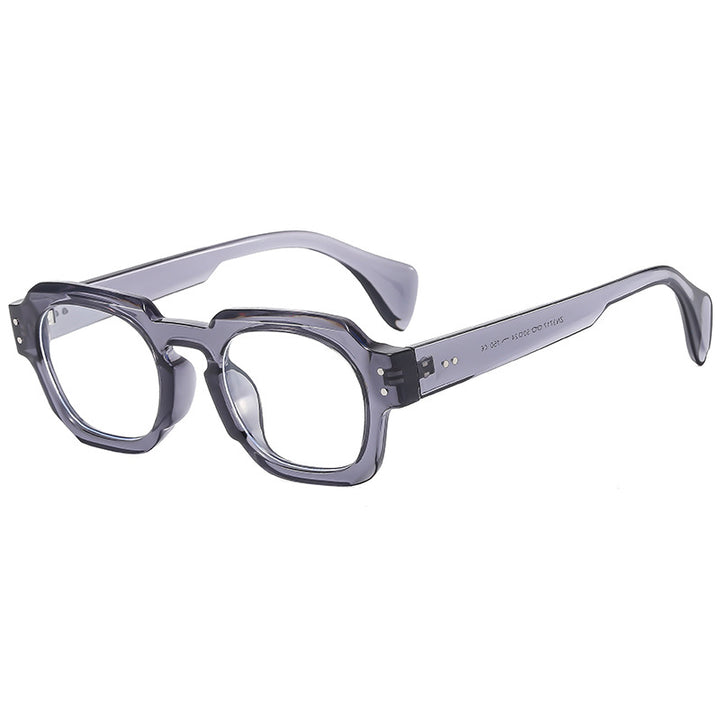 Damen Modische Sonnenbrille im einzigartigen achtkantigen Design Karnz