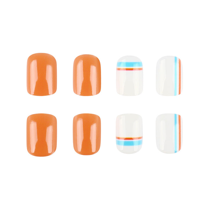 Trendiges geometrisches Nagelkunst-Set Karnz