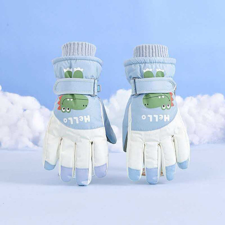 Kinder Fun Dinosaurier-Themen Schnee Handschuhe Karnz