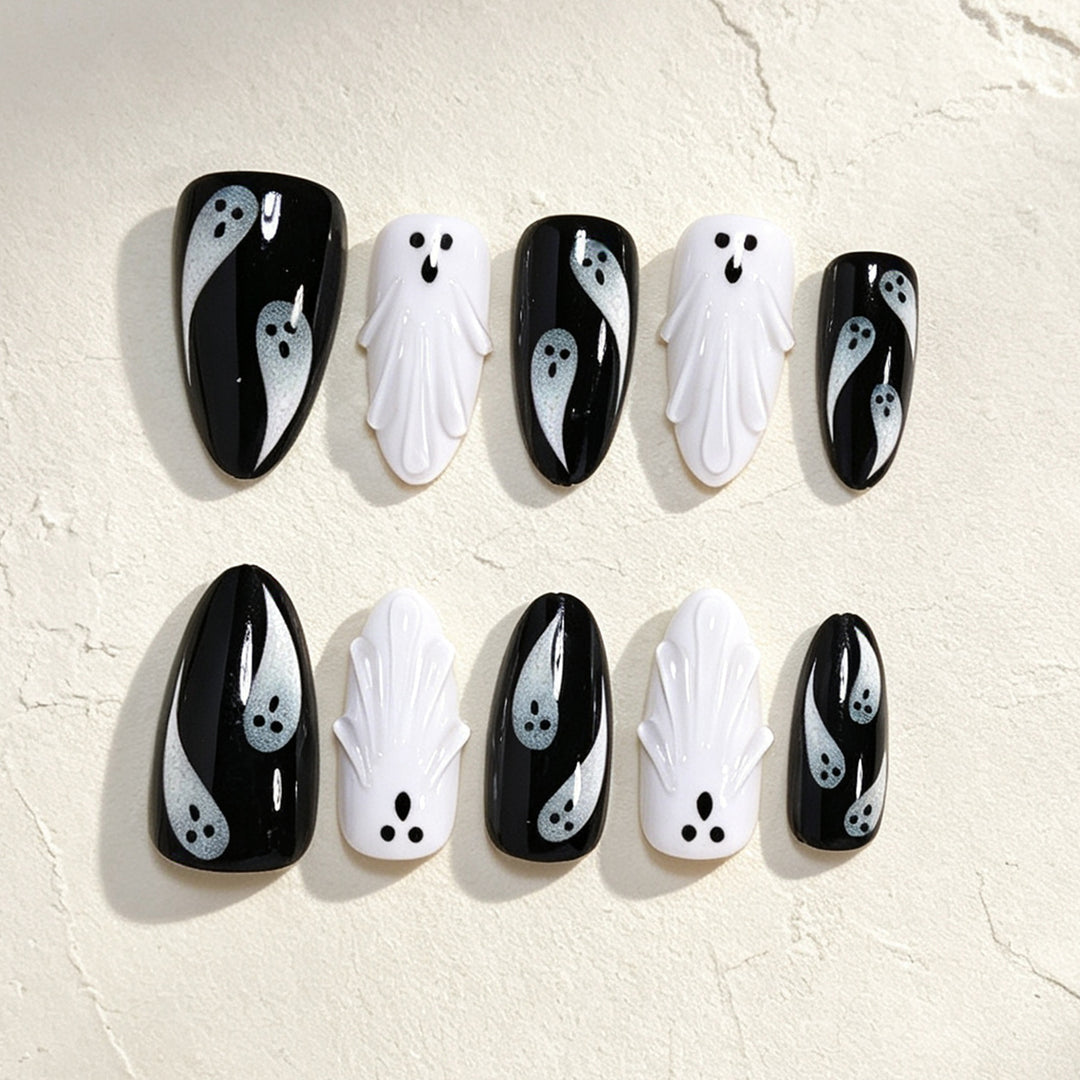 Halloween Geist Nagelkunst Karnz