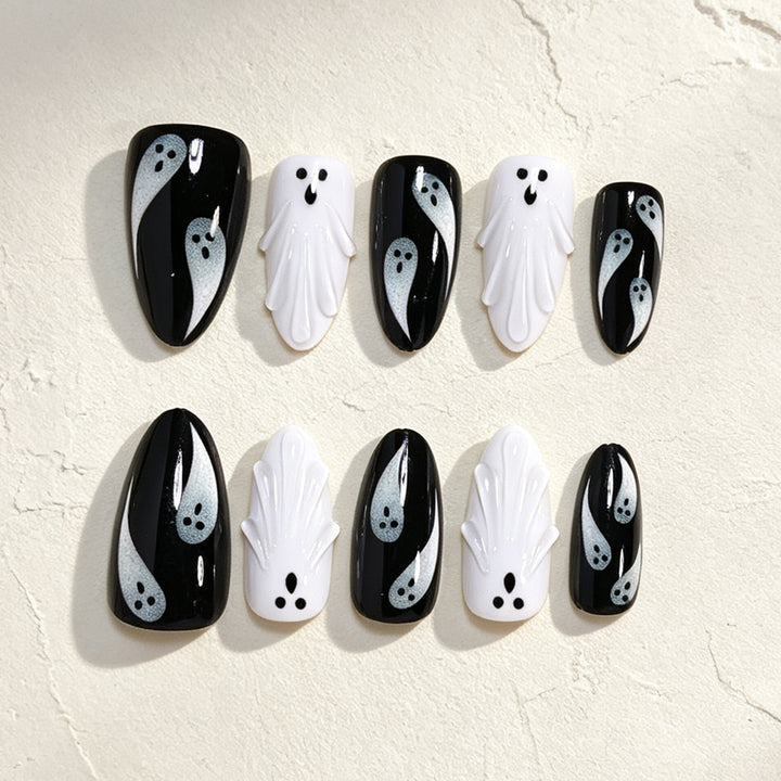 Halloween Geist Nagelkunst Karnz