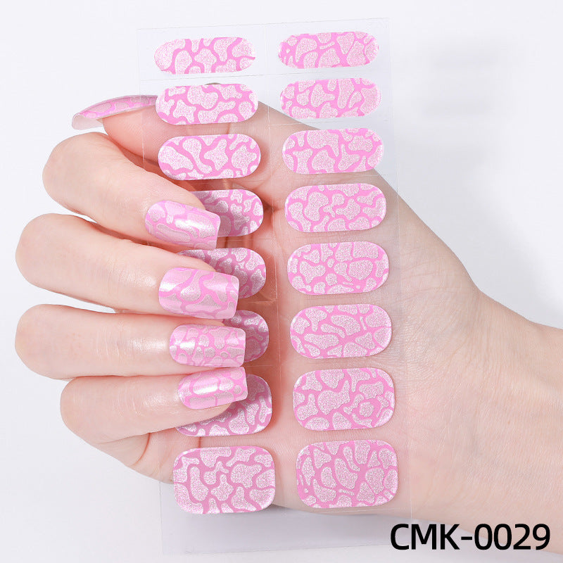 Glitter-Finish-Nagelüberzüge