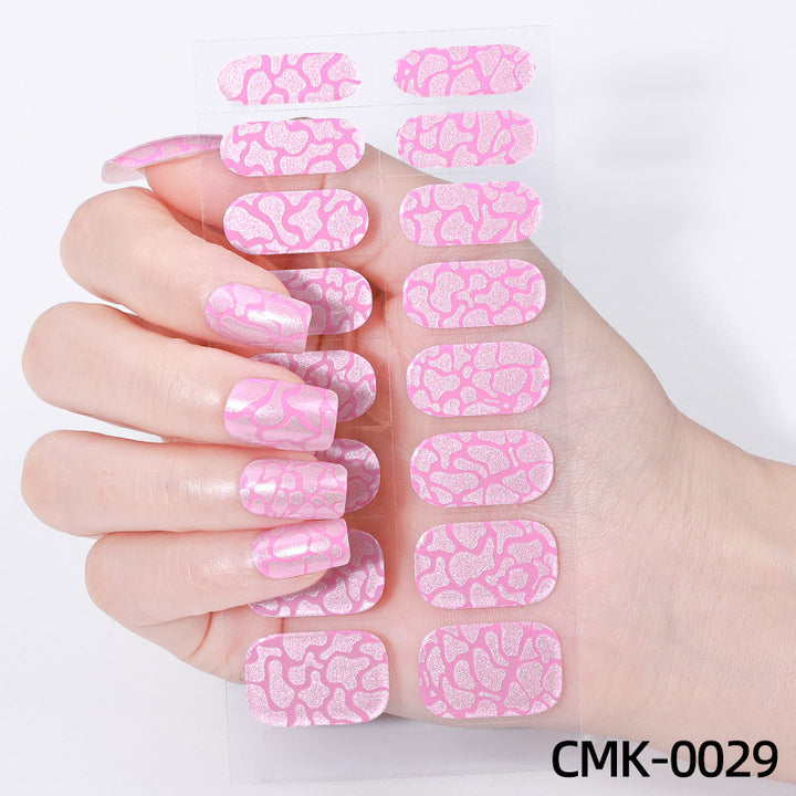 Glitter-Finish-Nagelüberzüge