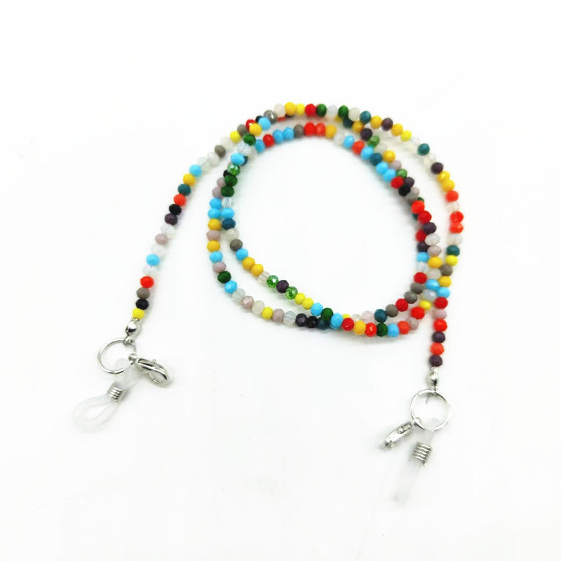 Bunte Bead-Glas-Kette Karnz