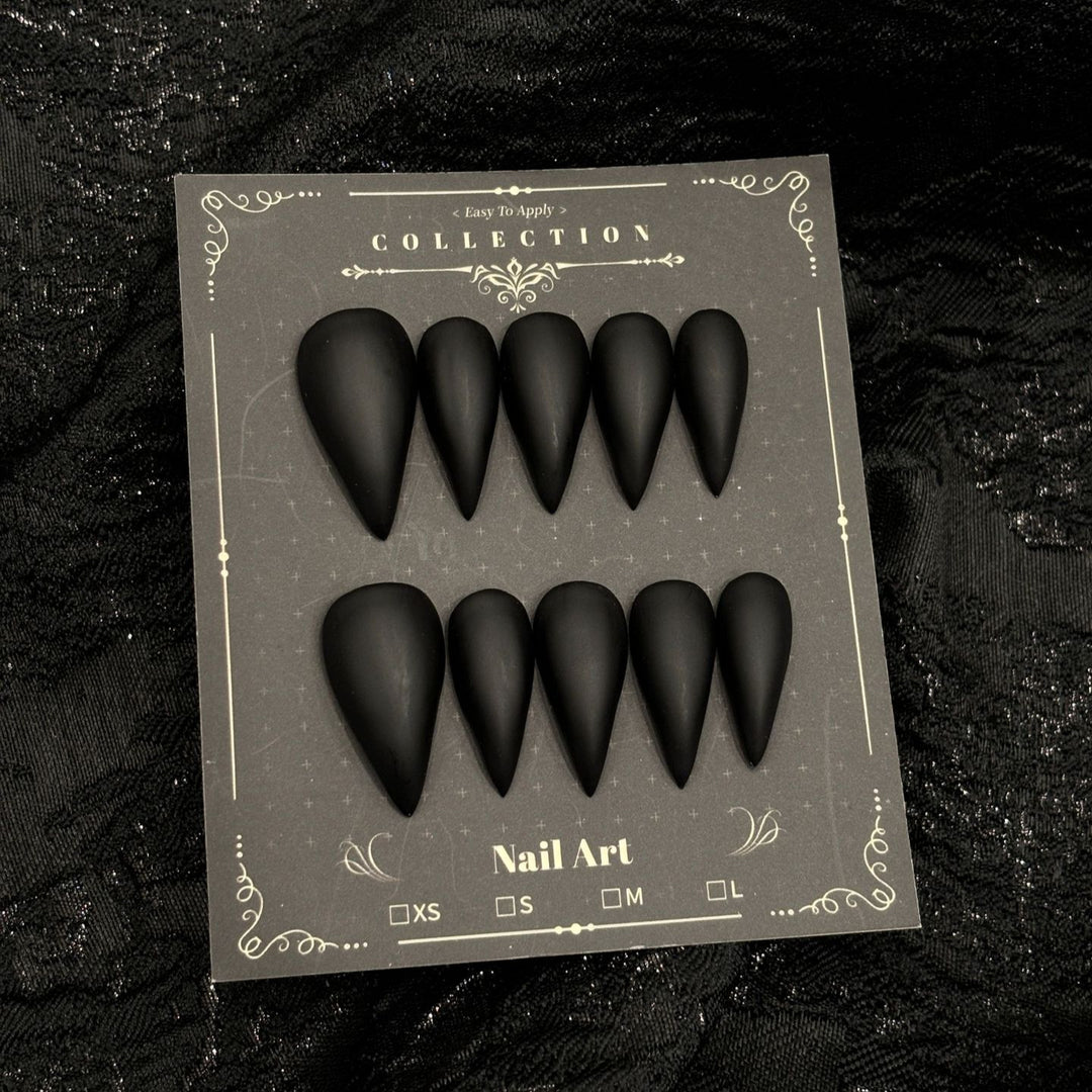 Mattes Stiletto Press-On Nagelset