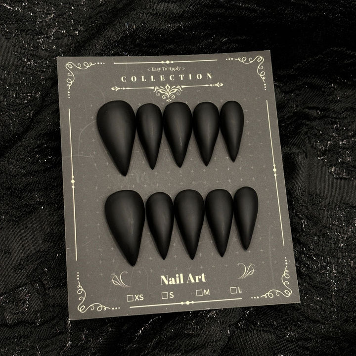 Mattes Stiletto Press-On Nagelset
