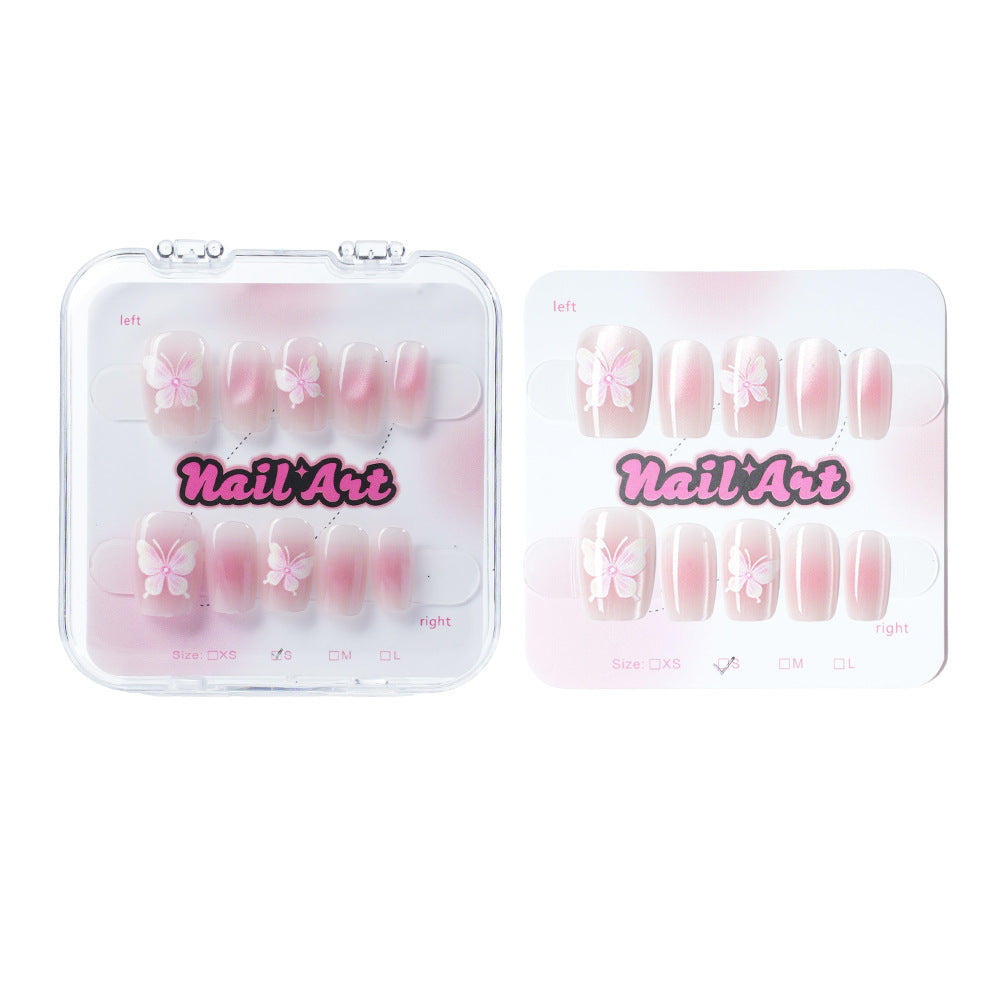 Dekoratives Schmetterling Nagelkunst Set Karnz