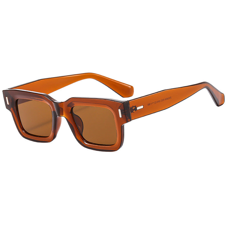 Damen modische Sonnenbrille mit einzigartigem Geometrie-Rahmen Karnz