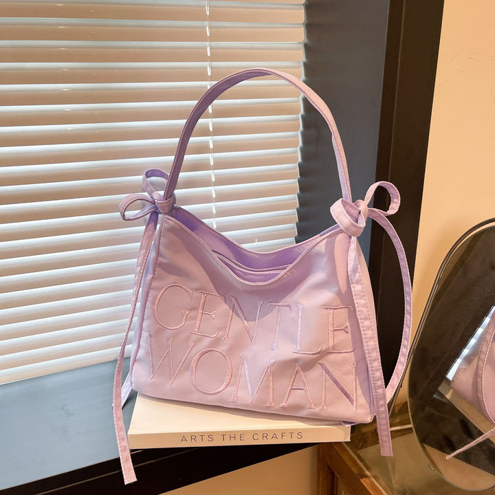 Stylische Satin Bucket Bag Karnz