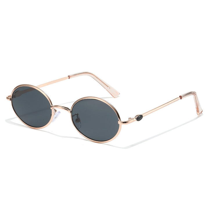 Retro Circle Frame Sonnenbrille Karnz