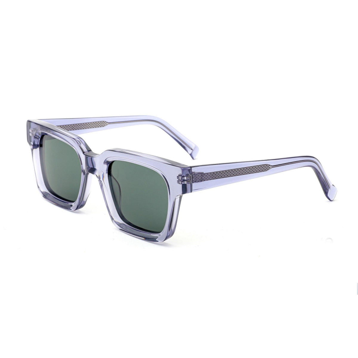 Damen modische Sonnenbrille mit markantem geometrischen Design und UV-Schutz Karnz