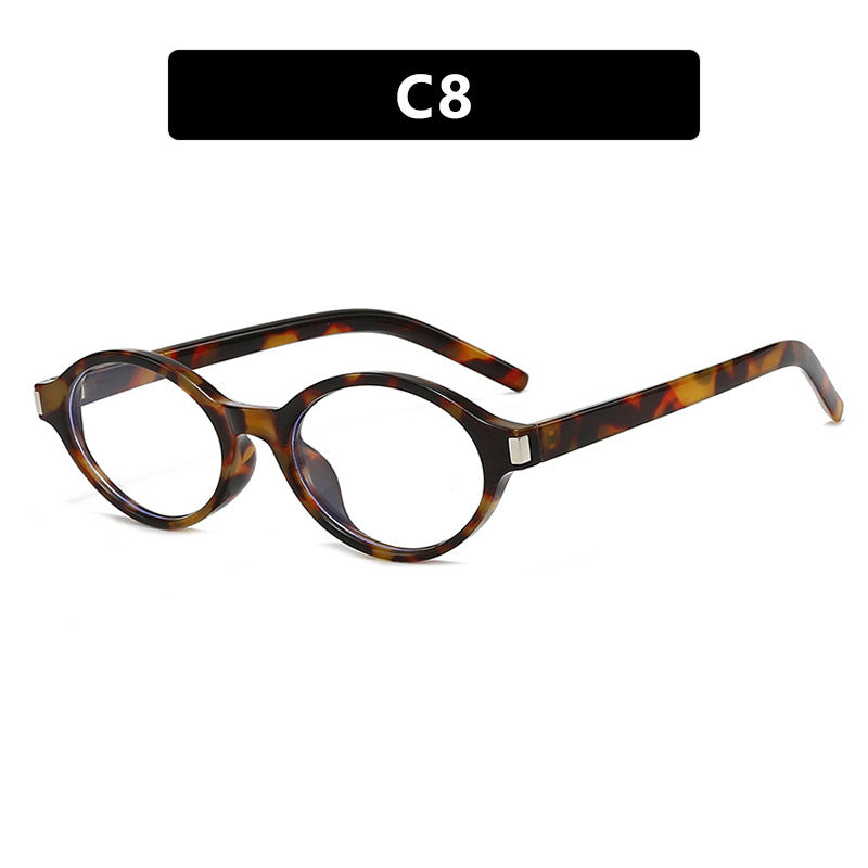 Damen elegante runde Sonnenbrille mit modernem Rahmen Karnz