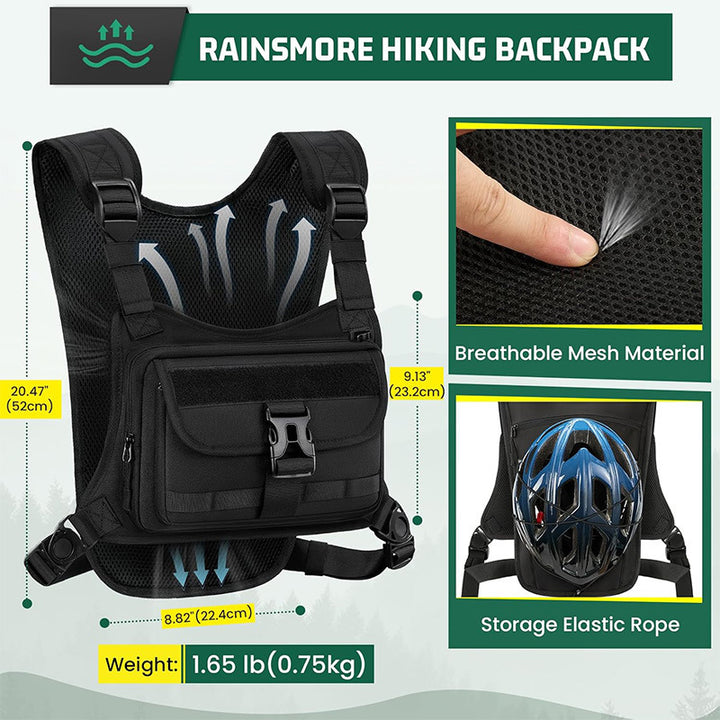 Hydration Rucksack mit Integriertem Wasserbehälter Karnz