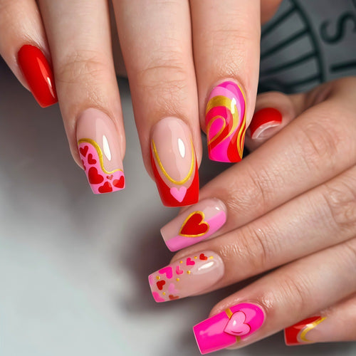 Kunstnägel für kreative Nail Art Karnz
