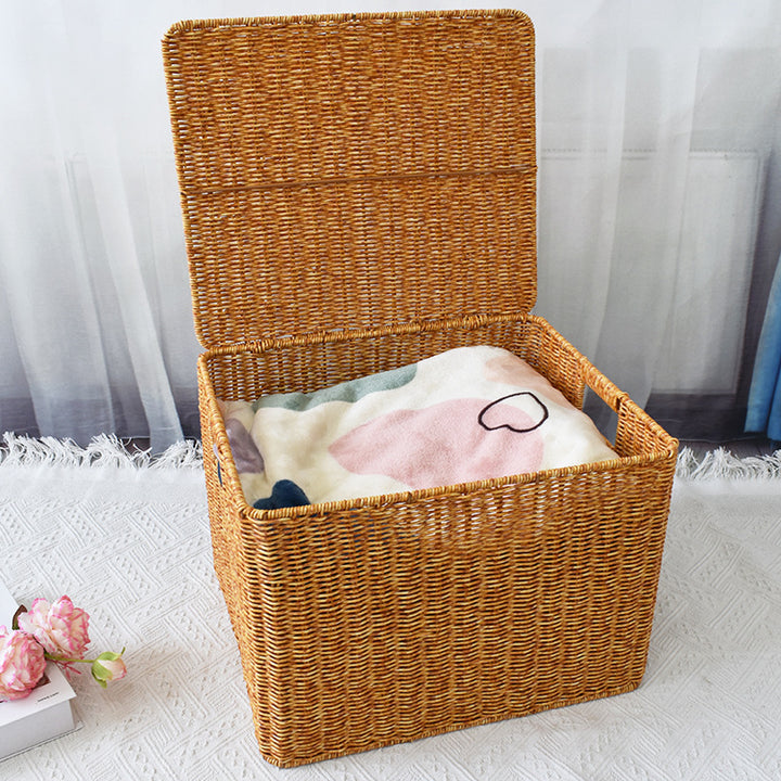 Woven Storage Cube mit Deckel Karnz