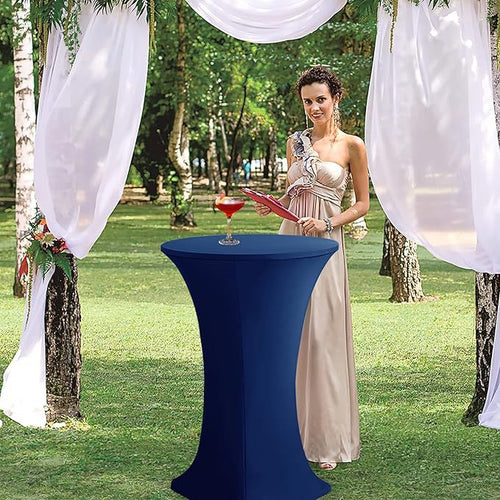 Damen Eleganter Stehtisch mit abnehmbarem Bezug Karnz
