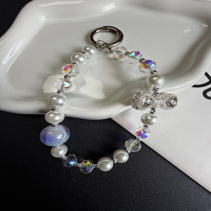 Elegante Perlen Charm-Armband Karnz 1790135826