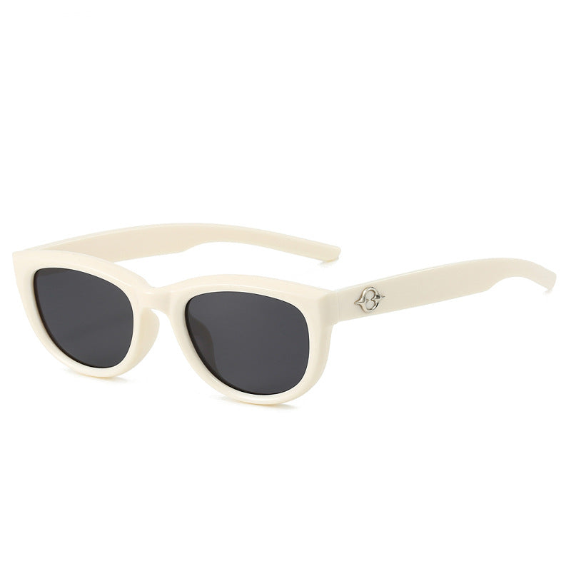 Damen Cat-Eye Sonnenbrille mit robustem Rahmen und UV-Schutz Karnz