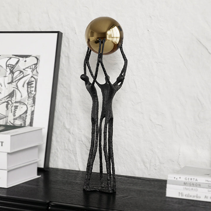 Abstrakte menschliche Figur Skulptur