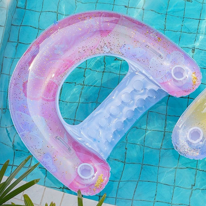 Aufblasbare Meerjungfrauen-Themen Poolfahrt Karnz