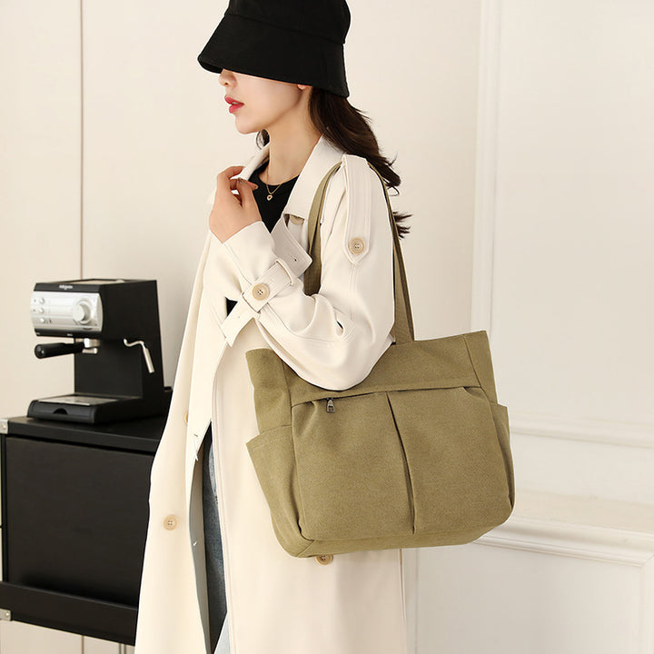 Multi-Pocket Tote Bag Karnz