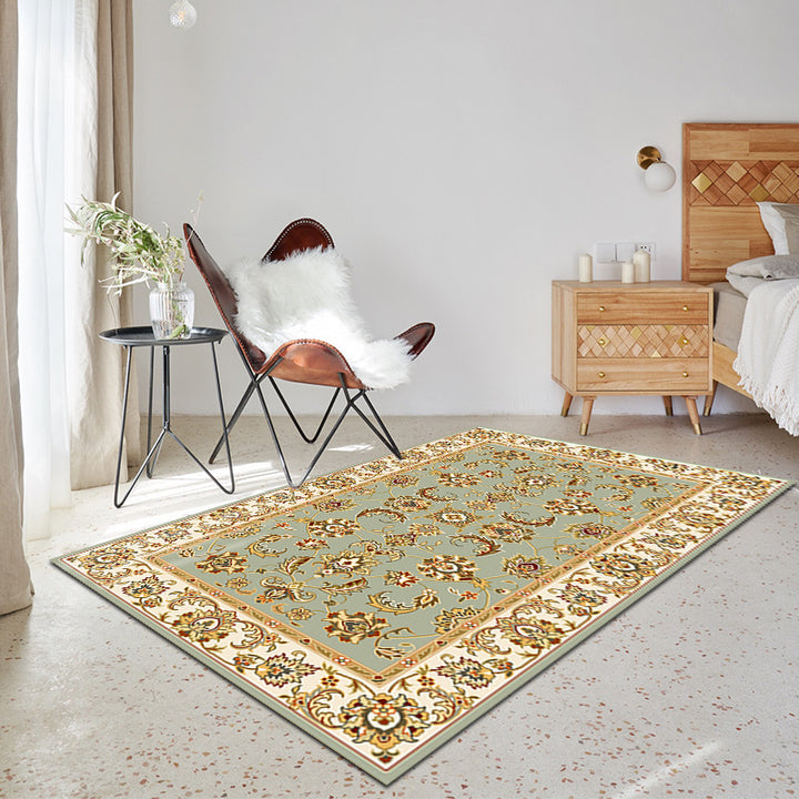 Vintage Blumendesign Teppich