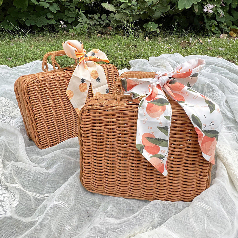Geflochtener Picknickkorb Karnz