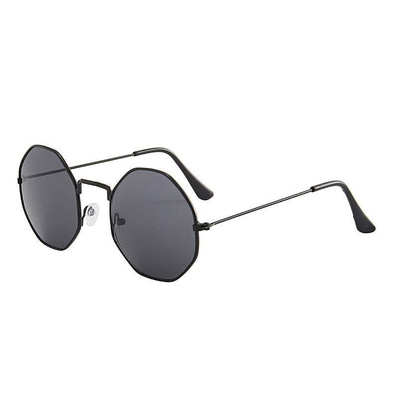 Damen ausgefallene achteckige Sonnenbrille Karnz