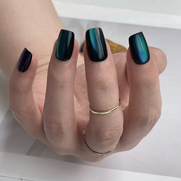 Glänzende Press-On Nagelspitzen Karnz 1787225362