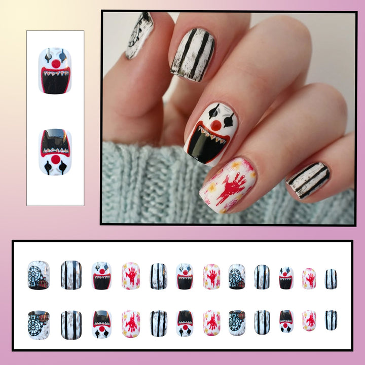 Halloween-Thema Nagelkunst