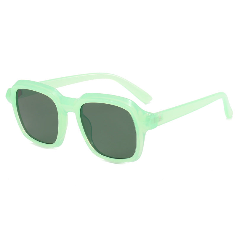 Damen quadratische Sonnenbrille mit stylischem Rahmen Karnz
