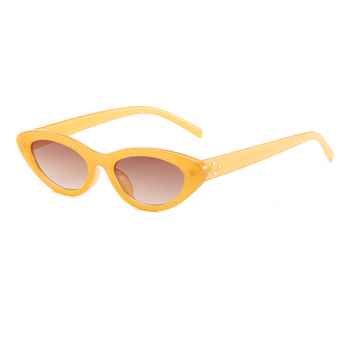 Damen Cat-Eye Sonnenbrille im eleganten Leo-Design Karnz