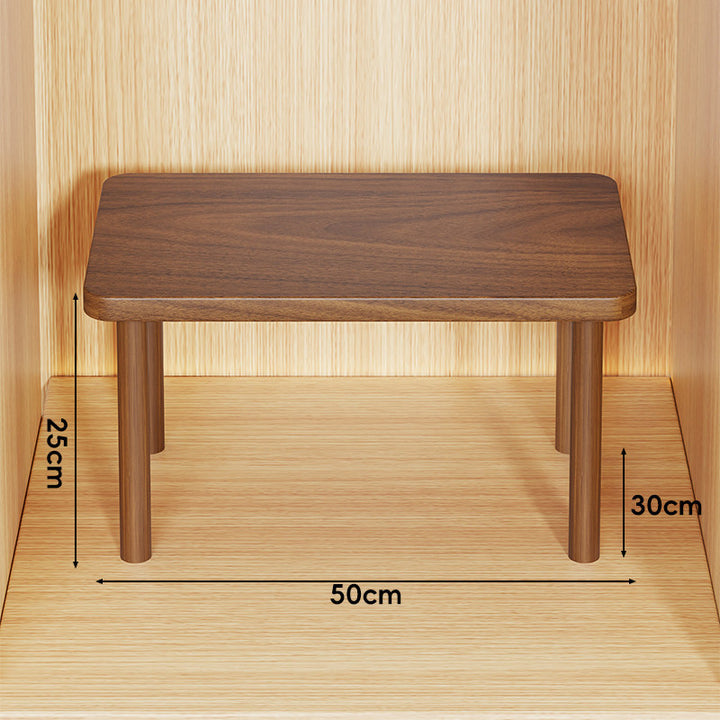 Verstellbarer Mehrhöhe Holz Monitorständer und Desktop Regal