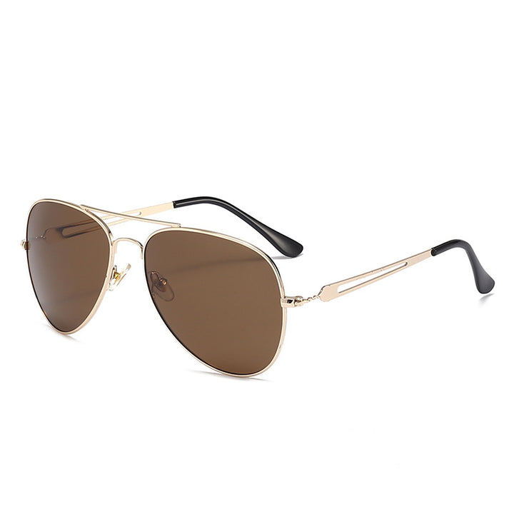 Herren elegante Aviator Sonnenbrille Karnz