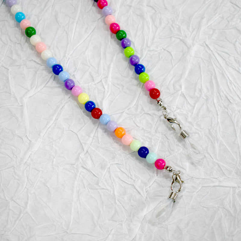 Bunte Perlen Brillenband Karnz