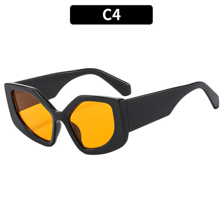 Moderne geometrische Mode-Sonnenbrille