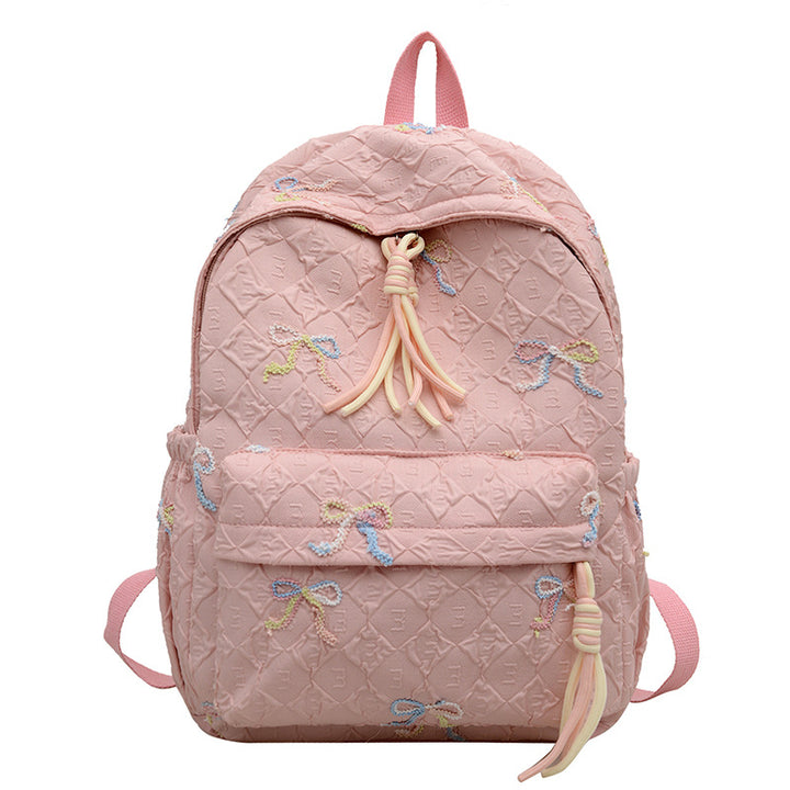 Kreativer Rucksack mit Schleifenmuster Karnz
