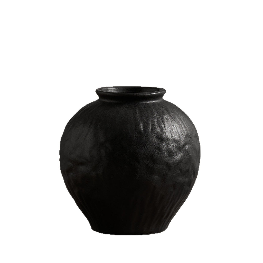 Elegante Keramikvase mit Struktur Karnz