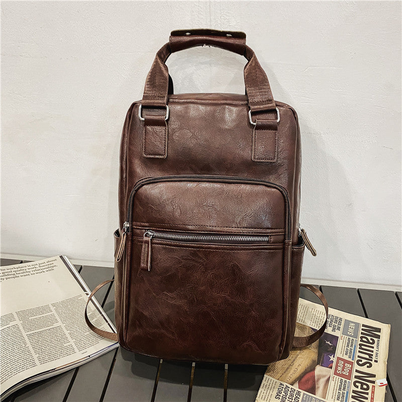 Eleganter Rucksack Aus Hochwertigem Leder Karnz