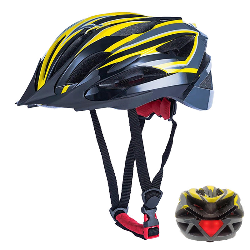Fahrradhelm mit Led-Rücklicht und Optimaler Belüftung Karnz