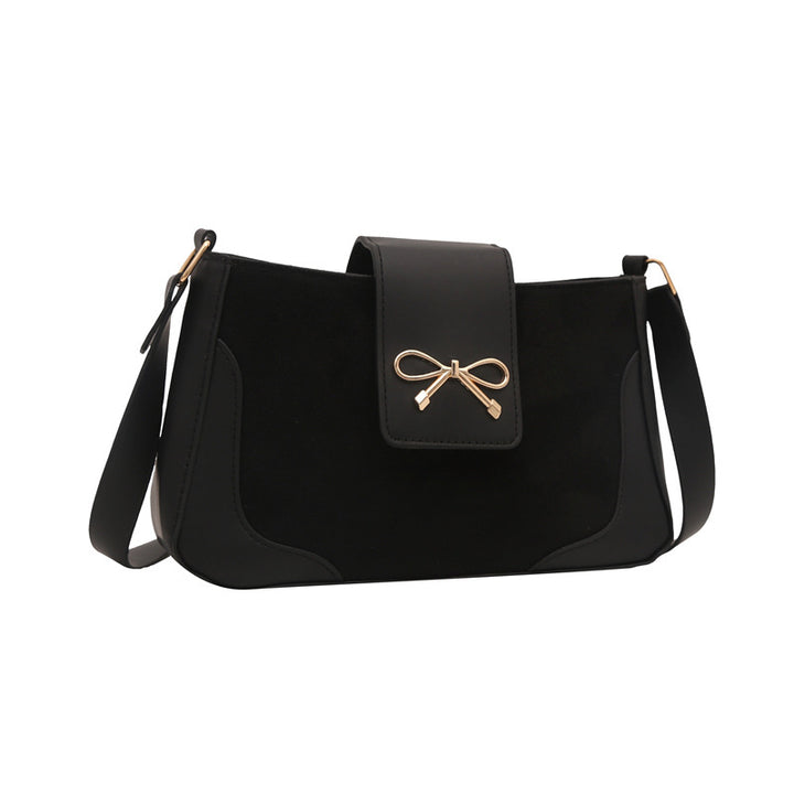 Stylish Faux Suede Handtasche Karnz