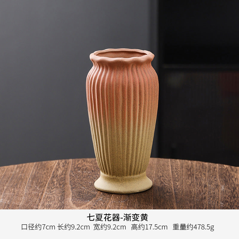Elegante Keramikvase für die Wohnkultur