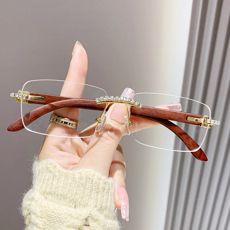 Damen elegante Sonnenbrille mit einzigartigem Rahmen Karnz