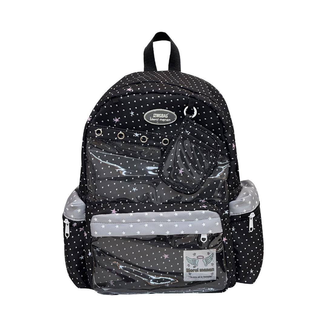 Spaß Stern Druck Rucksack